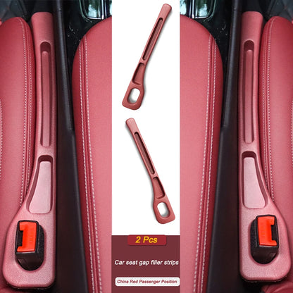 1 Pair Car Seat Gap Filler Side Seam Plug Strip Leak-Proof Filling Strip for All Car Model Wallet Phone Holder Car Accessories