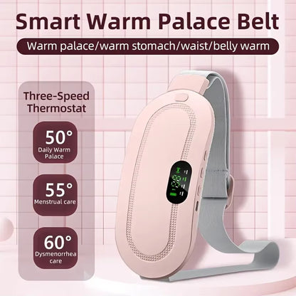 This Women'S Uterine Warming Belt Is Designed to Relieve Menstrual Cramps, Abdominal Pain, and Hypothermia. It Features a Heatin