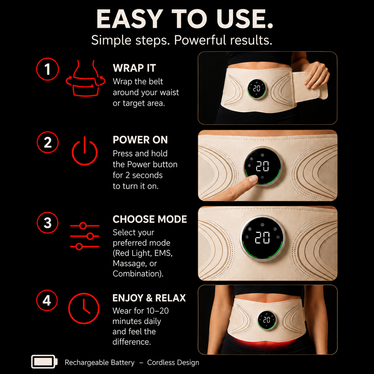 SCULPT360™ EMS BELT