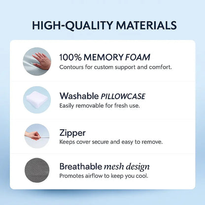 SpineCradle Orthopedic Memory Foam Pillow