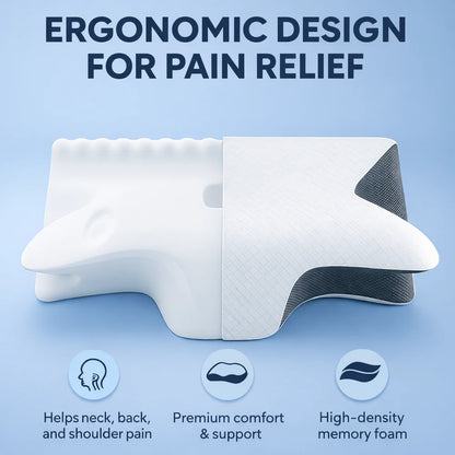 SpineCradle Orthopedic Memory Foam Pillow