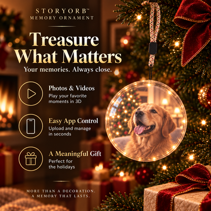 STORYORB™ MEMORY ORNAMENT