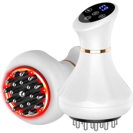 Electric Meridian Brush Lymphatic Drainage Massager Vibration Soothing Legs Arms Hips Belly Body Sculpting Machine